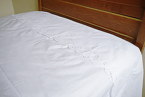 Top Sheet Imperial Embroidery